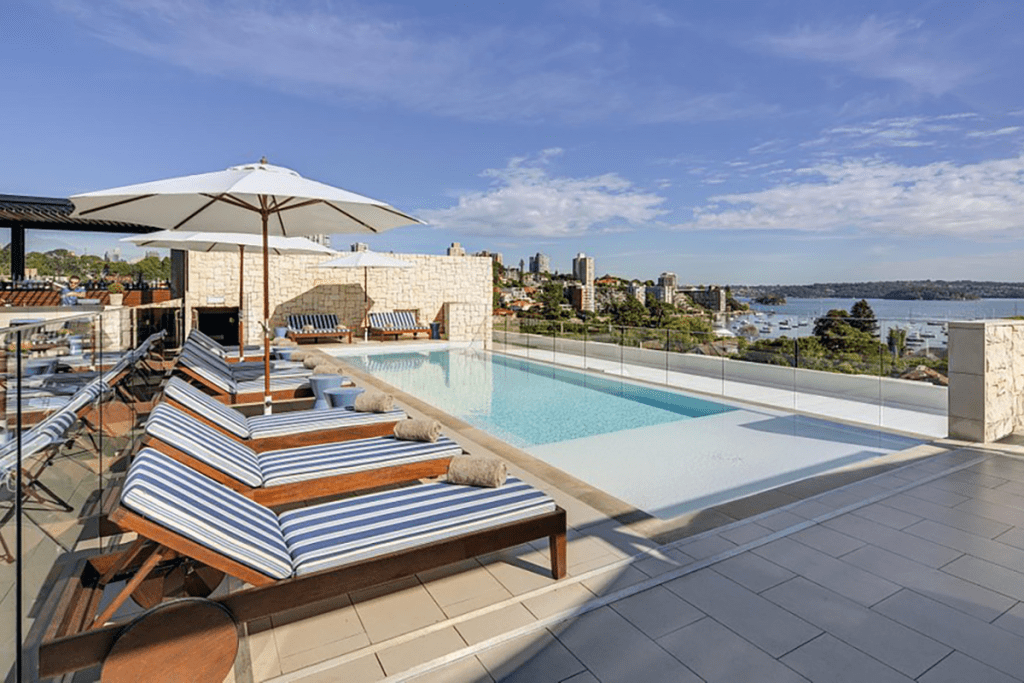 The pool at the InterContinental Sydney Double Bay